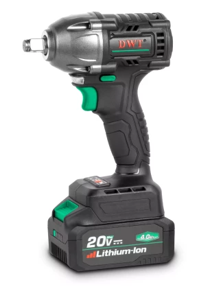 Бесщеточный аккумуляторный ударный гайковерт DWT ABWP-20 DN-4C2 BMC купить в Екатеринбурге