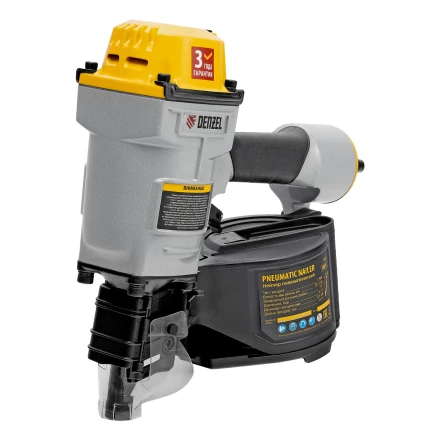 Нейлер пневматический CN70 для гвоздей CNW от 45 до 70 мм// Denzel 57421 купить в Екатеринбурге