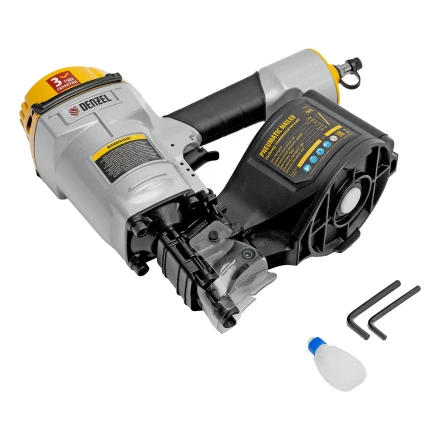 Нейлер пневматический CN70 для гвоздей CNW от 45 до 70 мм// Denzel 57421 купить в Екатеринбурге