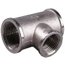 Тройник GENERAL FITTINGS переходной, никелированная латунь, г/г/г, 1"-1/2"-1" 51060-1-1/2-1 купить в Екатеринбурге