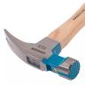 Молоток-гвоздодер GROSS 10413, 380 г, угол 75, магнит, обрезиненная рукоятка American Hickory купить в Екатеринбурге