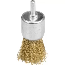 STAYER &quot;PROFESSIONAL&quot;. Щетка кистевая для дрели, витая стальная проволока 0,3мм, 30мм 35113-30