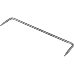 Скоба строительная кованая ЗУБР "МАСТЕР", 8х300х70 мм, 100 шт 311165-300-70