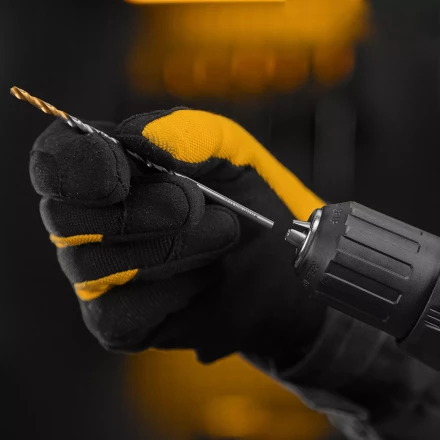 Сверло спиральное по металлу Denzel 3,5 х 112 мм, Р6М5, Golden Tip, удлиненное, 2шт. 718248 купить в Екатеринбурге