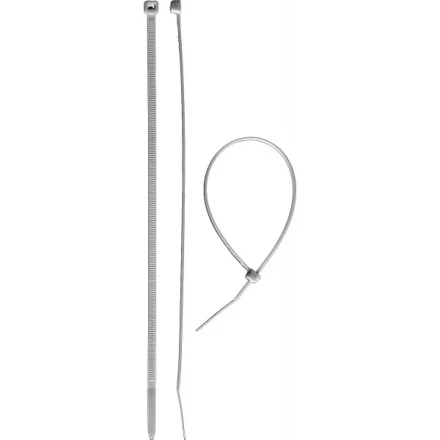 Хомуты ЗУБР нейлоновые белые 4,8x400мм, 100шт 309010-48-400 купить в Екатеринбурге