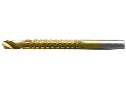 Сверло-фреза 8 мм универсальное нитридтитановое покрытие цилиндрический хвостовик MATRIX 72828