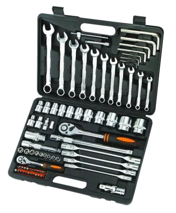 Набор инструментов Кратон TS-06 1/2 и 1/4  76 пр 2 28 09 006 купить в Екатеринбурге