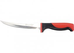 Нож рыбака &quot;FILLET KNIFE&quot; small 150 мм двухкомпонентная рукоятка пластиковые ножны MATRIX KITCHEN 79108
