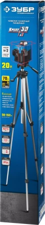 Нивелиры лазерные Крест-3D 360 3 перпендикулярные плоскости со штативом серия ПРОФЕССИОНАЛ купить в Екатеринбурге