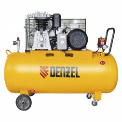 Компрессор масляный ременный Denzel DR4000/100 58092