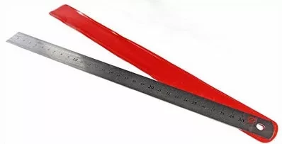 Линейка металлическая двусторонняя 150 мм купить в Екатеринбурге