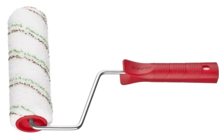 Валик ЗУБР &quot;МАСТЕР&quot; &quot;МИКРОТЕКС&quot;, ворс 9мм, ручка 6мм, d=40/180мм 03543-18 купить в Екатеринбурге