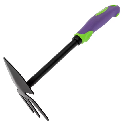 Мотыжка комбинированная Palisad 62062, 75х300 мм, стальная, обрезиненная эргономичная рукоятка, LSR1, купить в Екатеринбурге