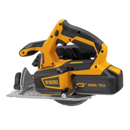 Пила циркулярная аккумуляторная бесщет. CCS-165, 18В Li-Ion Denzel 27401 купить в Екатеринбурге
