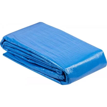 Тент-полотно ЗУБР &quot;МАСТЕР&quot; универсальный, из тканого полимера плотностью 75 г/м3, с люверсами, водонепроницаемый, 8мх12м 12550-08-12 купить в Екатеринбурге