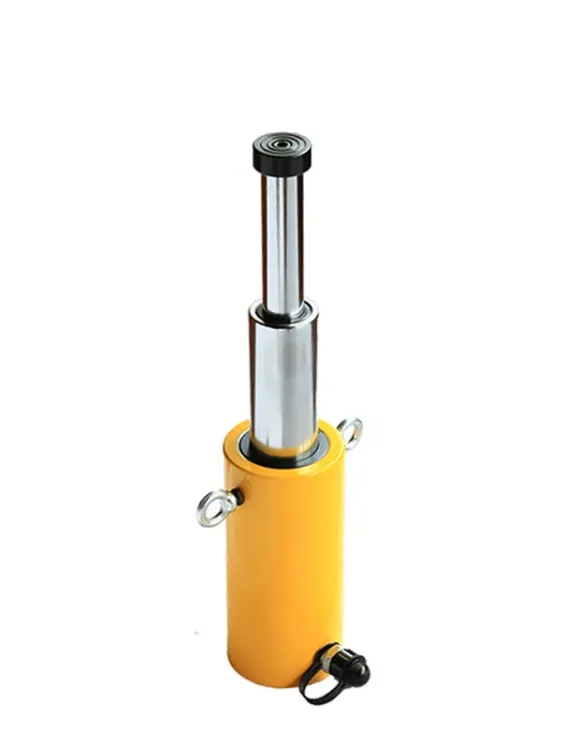 Домкрат гидравлический телескопический TOR HHYG-10270D (ДТ10Г270) 10 т (2 уровня) 1004680 купить в Екатеринбурге