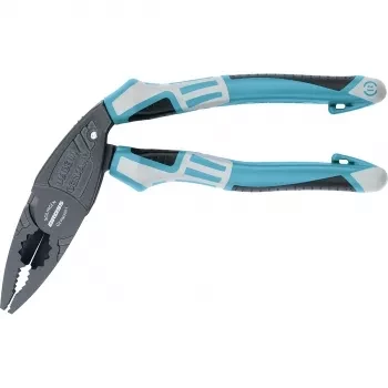 Плоскогубцы с изогнутой головой, комбинированные, трехкомпонентные рукоятки, 200 мм GROSS 16985 купить в Екатеринбурге