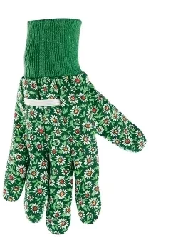 Перчатки садовые х/б ткань с ПВХ точкой, манжет, L PALISAD 67763 купить в Екатеринбурге