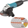 Угловая шлифмашина Makita GA5030RX8, 720 Вт, 125 мм, 11000 об/мин купить в Екатеринбурге