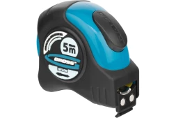 Рулетка &quot;Schlagfest&quot; 5 м x 25 мм магн. обрез зацеп двухст. шкала нейлон покр. автоматич  GROSS 31113