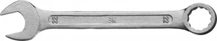 Ключ комбинированный гаечный ЗУБР &quot;СТАНДАРТ&quot;, оцинкованный, 22мм 27112-22 купить в Екатеринбурге