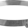 ЗУБР Х-9Н, 32 - 50 мм, накатная лента 9 мм, цинк, 50 шт, червячный хомут (37807-50) купить в Екатеринбурге