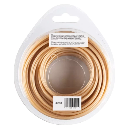 Леска для триммера армированная алюминием круглая, 2,4мм х 15м, блистер ALUFLEX Denzel 96830 купить в Екатеринбурге