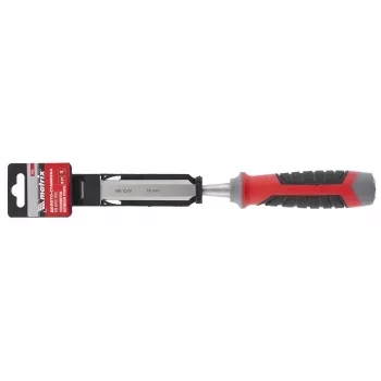 Долото-стамеска 18 мм 60 CrV трехкомпонентная обрезиненная рукоятка MATRIX 24753 купить в Екатеринбурге