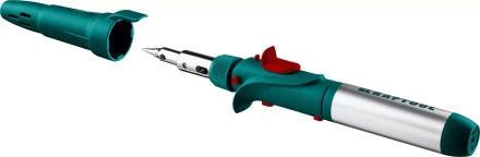 SolderGas 120K набор 10-в-1, газовый паяльник, горелка, фен, 30-120 Вт, пьезоподжиг, 1300°С 55503-H10 купить в Екатеринбурге