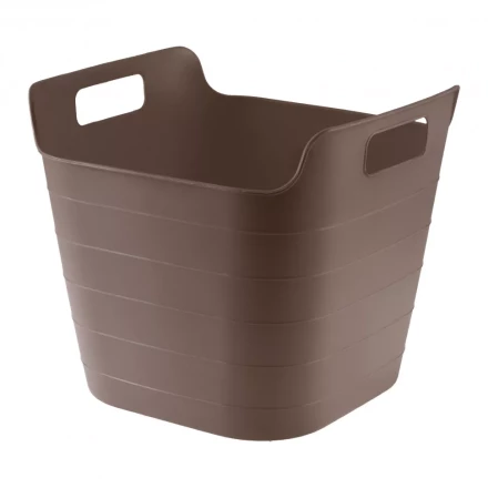 Ведро гибкое сверхпрочное 26 л коричневое Сибртех 67509 купить в Екатеринбурге