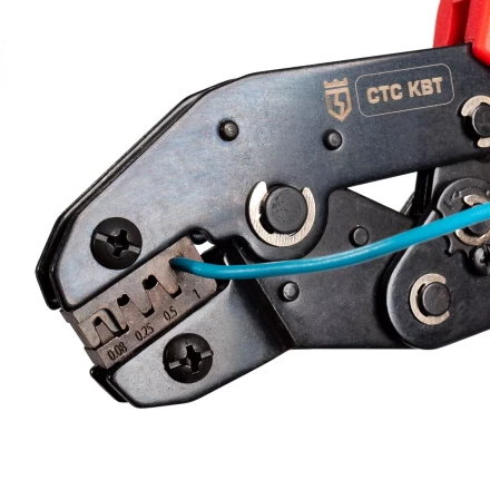 Пресс-клещи КВТ СТС-Д с матрицей 2549 для опрессовки Dupont 2.54, D-SUB, автоклемм 2.8 (набор) (85740) купить в Екатеринбурге