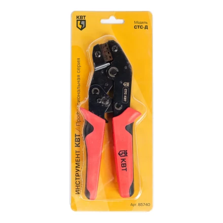 Пресс-клещи КВТ СТС-Д с матрицей 2549 для опрессовки Dupont 2.54, D-SUB, автоклемм 2.8 (набор) (85740) купить в Екатеринбурге