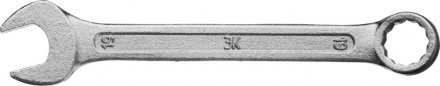 Ключ комбинированный гаечный ЗУБР &quot;СТАНДАРТ&quot;, оцинкованный, 19мм 27112-19 купить в Екатеринбурге