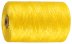 Шпагат ЗУБР многоцелевой полипропиленовый, желтый, d=1,8 мм, 500 м, 50 кгс, 1,2 ктекс 50037-500 купить в Екатеринбурге