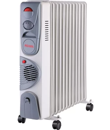 Масляный радиатор ОМ-12НВ Ресанта купить в Екатеринбурге