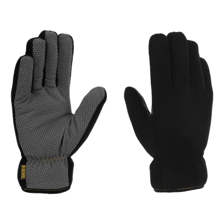 Перчатки универсальные, двойные, ПВХ нанесение, размер 8// Denzel 68095 купить в Екатеринбурге