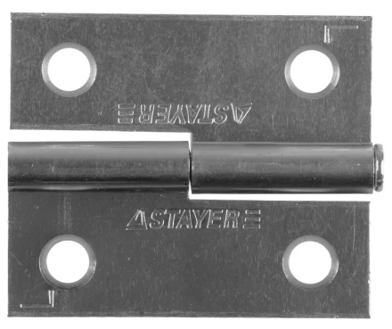 Петля дверная STAYER &quot;MASTER&quot; разъемная, цвет белый цинк, левая, 50мм 37613-50-1L купить в Екатеринбурге