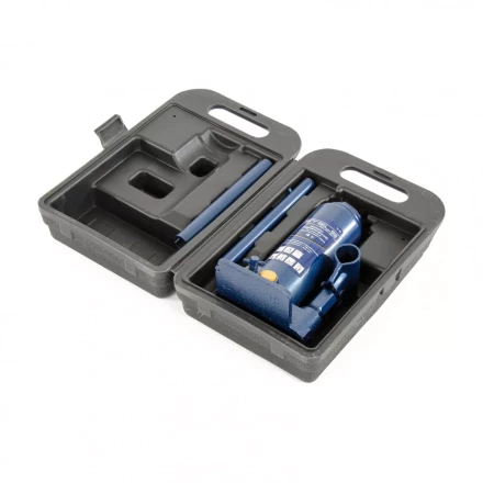 Домкрат гидравлический бутылочный 4 т h подъема 194–372 мм в пластиковом кейсе  STELS 51123 купить в Екатеринбурге