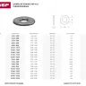 Шайба DIN 9021 кузовная, 4 мм, 50 шт, оцинкованная, ЗУБР 303826-04 купить в Екатеринбурге
