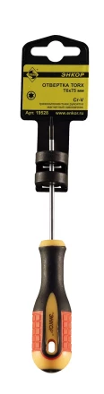 Отвертка Torx T6х75мм Энкор 19528 купить в Екатеринбурге