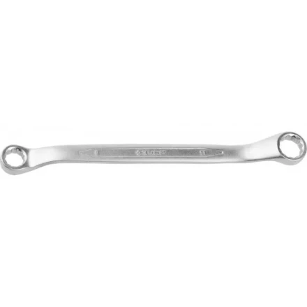 Ключ ЗУБР &quot;ПРОФИ&quot; гаечный накидной изогнутый, Cr-V сталь, хромированный, 9х11мм 27132-09-11 купить в Екатеринбурге