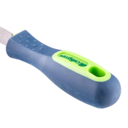 Напильник 250 мм трехгранный двухкомпонентная рукоятка №2 Сибртех 16030 купить в Екатеринбурге