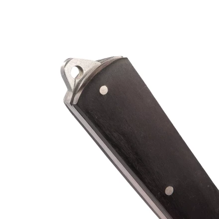 Нож электрика монтерский складной КВТ НМ-11 с изогнутым лезвием и дополнительной зоной для зачистки кабеля (102357) купить в Екатеринбурге