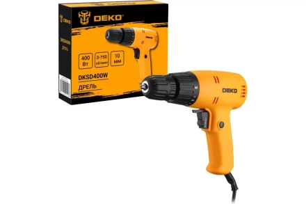 Дрель-шуруповерт сетевой DEKO DKSD400W, 063-4086 купить в Екатеринбурге