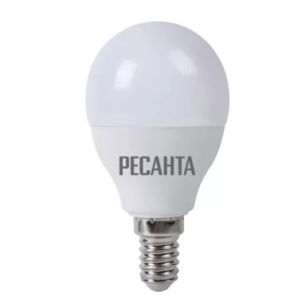 Лампа светодиодная РЕСАНТА LL-R-G45-7W-230-4K-E14 76/1/8 купить в Екатеринбурге