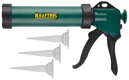 Пистолет для герметика KRAFTOOL &quot;KraftSeal&quot; 06677, закрытый, 320мл 06677_z01 купить в Екатеринбурге