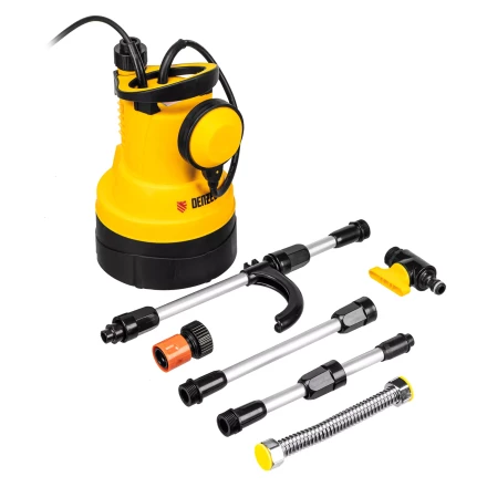 Дренажный насос для чистой воды DPB400, 400 Вт, подъем 11 м, 5500 л/ч Denzel 97266 купить в Екатеринбурге