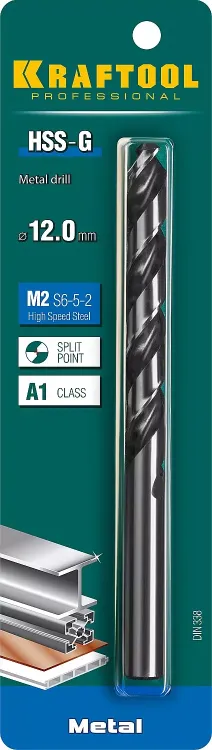 Сверло по металлу HSS-G 29651-12 купить в Екатеринбурге
