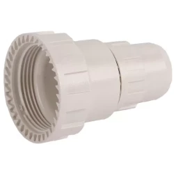 Переходник ЗУБР "ШиреФит" редукционный "накидная гайка - штуцер с гайкой", 32мм-26мм 51476-32-26