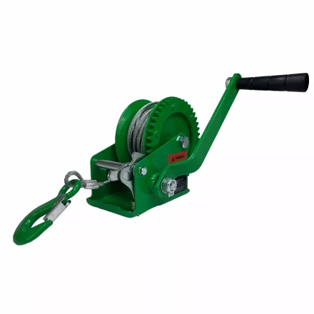 Лебедка ручная барабанная HITCH HW 500 500 кг канат 10 м (SZ073172) купить в Екатеринбурге